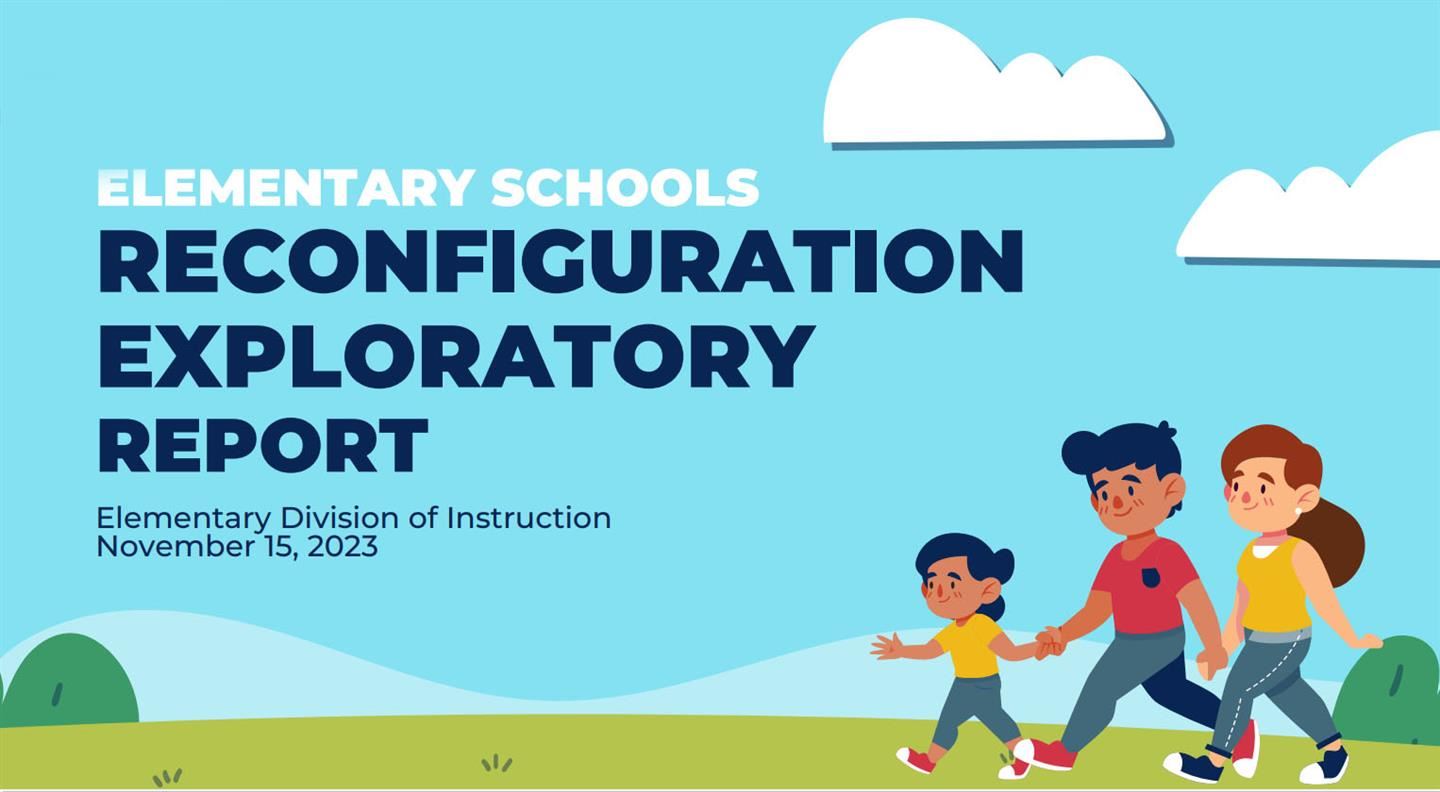 PCSD is exploring the potential of a grade reconfiguration of the district's elementary schools.